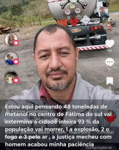 Homem que ameaçou explodir Fátima do Sul acaba preso