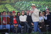 Presidente Lula durante discurso em Ponta Porã-  Foto: Franz Mendes