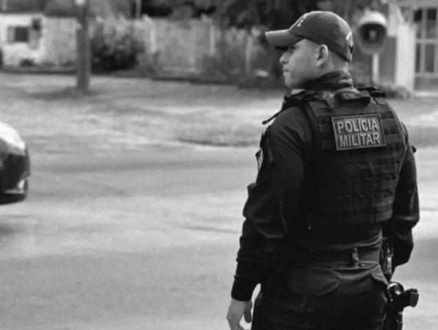 Soldado Marcelo Pimenta da Silva durante serviço em Corumbá (Foto: Reprodução)