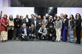 Audiência reuniu representantes do poder público, instituições de ensino, organizações da sociedade civil, lideranças migrantes e a comunidade (Foto: Assessoria/CMD)