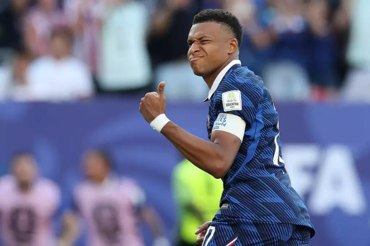 Mbappé comemora lance que abriu o placar da partida. (Foto: Staff Images/Fifa)