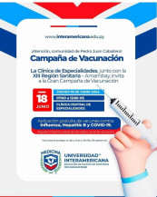 Universidade Interamericana promove campanha gratuita de vacinação em parceria com a XIII Região Sanitária