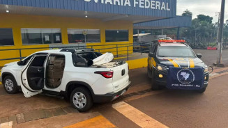 Fugas terminam com apreensão de quase 1,8 tonelada de maconha e veículos furtados