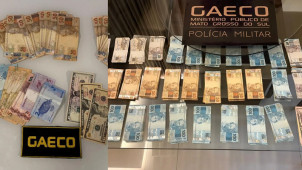Gaeco apreendeu mais de R$ 70 mil em espécie (Divulgação, Gaeco)