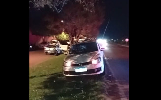 Veículo atingiu Terrinha, que não resistiu - Foto: Itaporã News/Reprodução