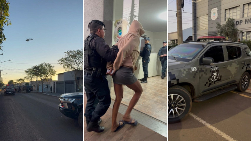 Operação busca desarticular organização criminosa investigada por homicídios e tentativa de expansão no Vale do Ivinhema - Foto: Jornal da Nova