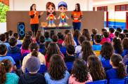 Vice-prefeita de Dourados Gianni Nogueira durante atuação nos bairros de Dourados