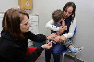 Vacina contra Influenza será aplicada neste sábado, das 8h às 18h, na Sala de Vacinação do PAM; dados mostram que as crianças vêm sendo as mais afetadas pelas síndromes respiratórias. Foto: A. Frota