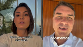Michelle aceita desculpas de Flávio Bolsonaro e prega reconciliação no PL
