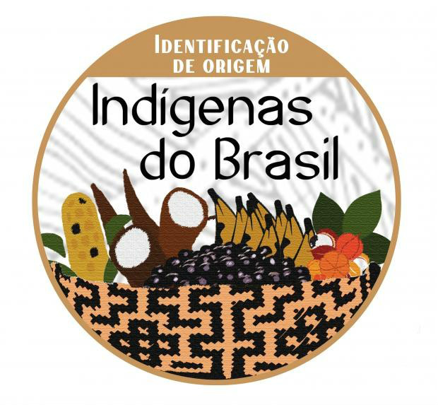 Identidade visual do Selo foi desenvolvida pela Funai a partir de elementos do artesanato e alimentos indígena
Divulgação/MDA