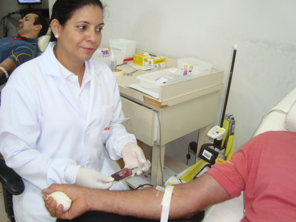 Coleta de sangue é das 7h às 12h30 em dias úteis
foto - Cido Costa/Douradosagora