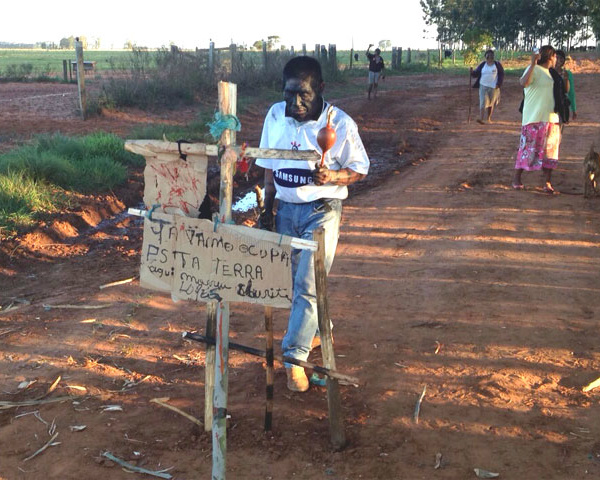 Fazenda onde morreu a liderança indígena Xurite Lopes. Foto: MPF/MS